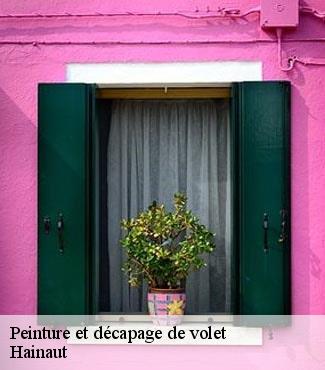 Peinture et décapage de volet