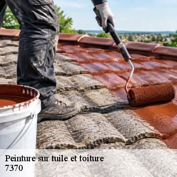 Peinture sur tuile et toiture