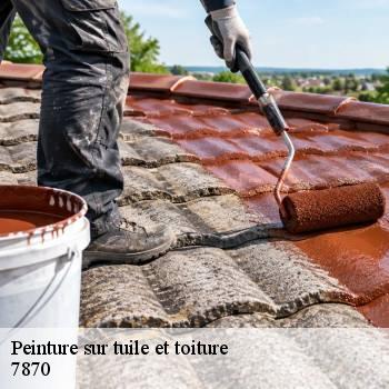 Peinture sur tuile et toiture
