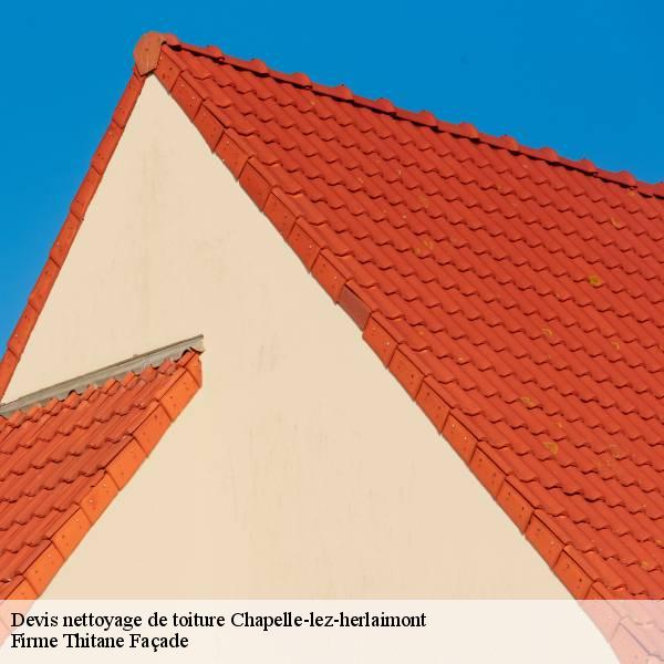 Devis nettoyage de toiture