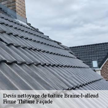 Devis nettoyage de toiture