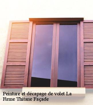 Peinture et décapage de volet
