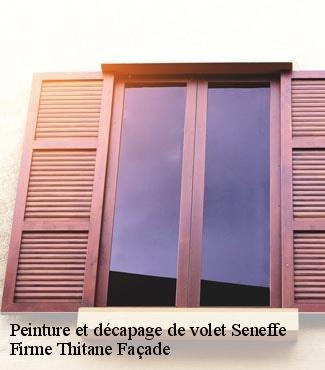 Peinture et décapage de volet
