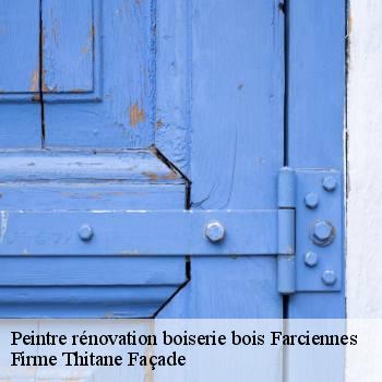 Peintre rénovation boiserie bois