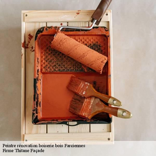 Peintre rénovation boiserie bois