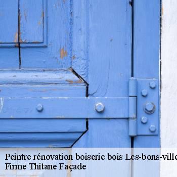Peintre rénovation boiserie bois