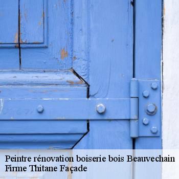 Peintre rénovation boiserie bois