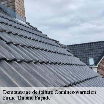 Demoussage de toiture