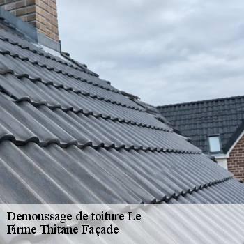 Demoussage de toiture