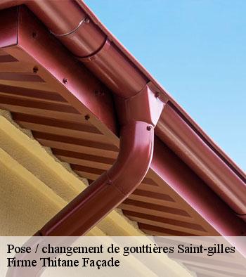 Pose / changement de gouttières
