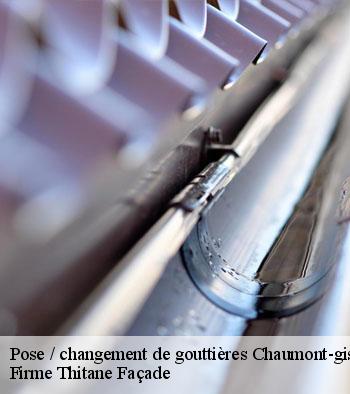 Pose / changement de gouttières