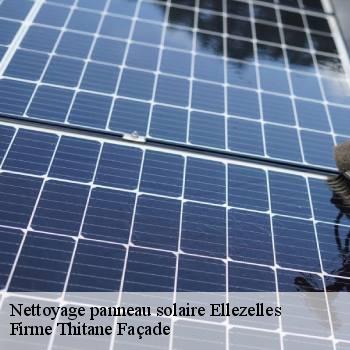 Nettoyage panneau solaire