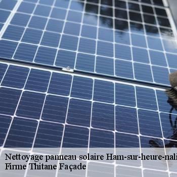 Nettoyage panneau solaire