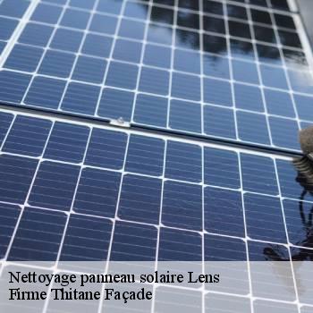 Nettoyage panneau solaire