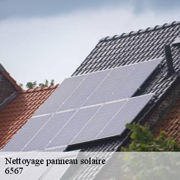 Nettoyage panneau solaire
