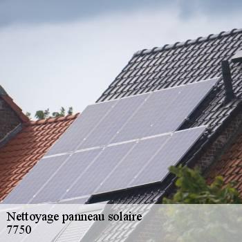 Nettoyage panneau solaire