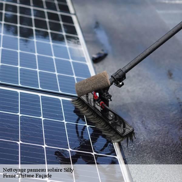 Nettoyage panneau solaire