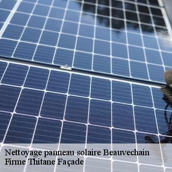 Nettoyage panneau solaire