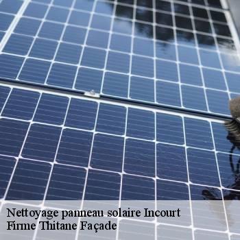 Nettoyage panneau solaire