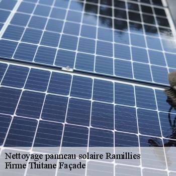 Nettoyage panneau solaire