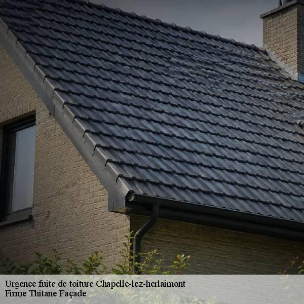 Urgence fuite de toiture
