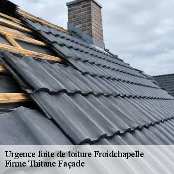 Urgence fuite de toiture
