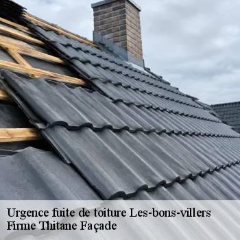 Urgence fuite de toiture