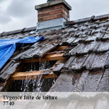 Urgence fuite de toiture