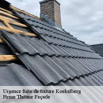 Urgence fuite de toiture